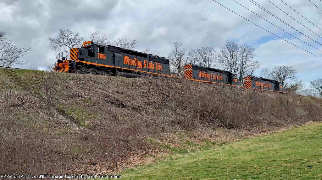 WE 7015 takes the power to the yard.